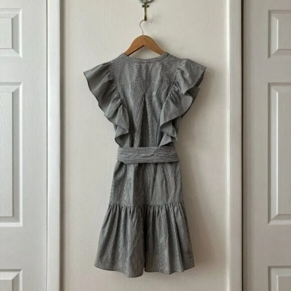 Saylor Melody Ruffled Striped Mini Dress - Picture 11 of 12